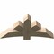 Ekena Millwork Davenport Rough Sawn Timber Gable Bracket, Douglas Fir, 48"W x 24"H x 6"D x 6"F, 12/12 Pitch GBW048X24X0606DAV00RDF - alternate 4